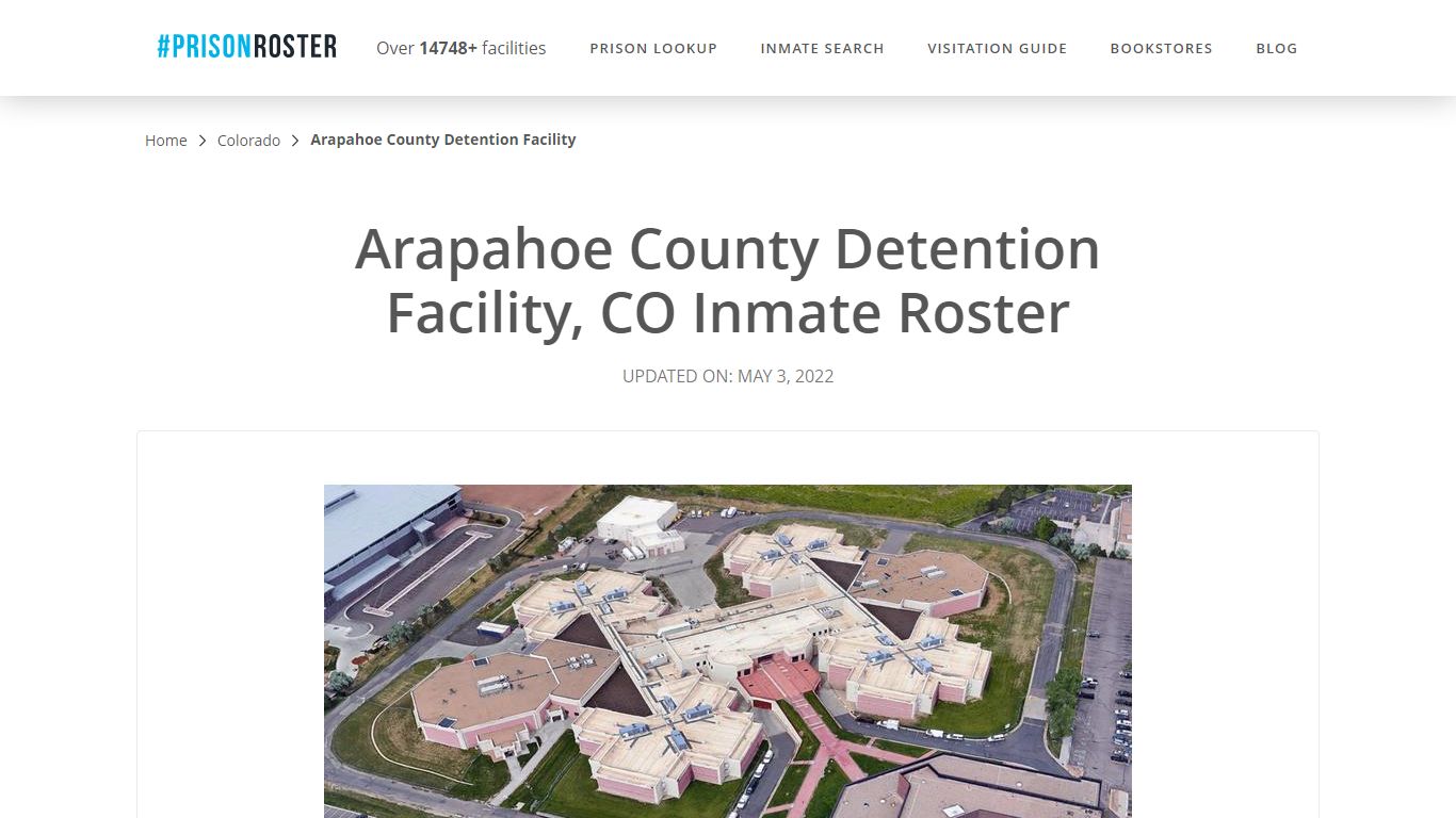 Arapahoe County Detention Facility, CO Inmate Roster